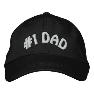 Niedliche Weltbeste Nummer 1 Vater Bestickte Baseballkappe