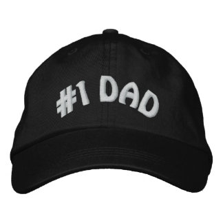 Niedliche Weltbeste Nummer 1 Vater Bestickte Baseballkappe