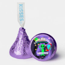 Niedliche Weltraumpartei Aliens Themed Birthday Pa