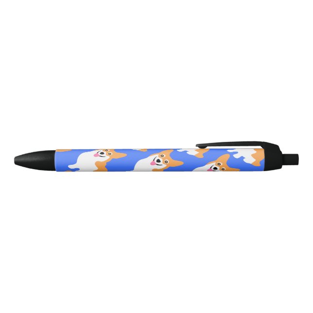 Niedliche wenig Corgi-Muster-Gewohnheits-Farbe Kugelschreiber (Oberseite)