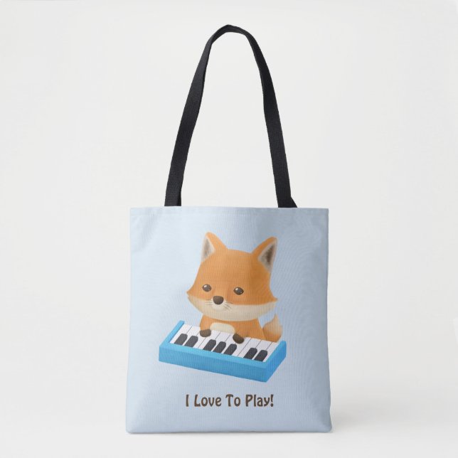 Niedliche wenig Fox-Lieben, Tasche (Vorderseite)