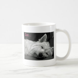 Niedliche Westie (Westhochland-Terrier) HundeTasse Kaffeetasse