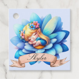 Niedliche Whimsical Blumenstrauß Träume Schlafmärc Geschenkanhänger