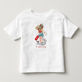 Niedliche Whimsical Einzigartig Moderne Weihnachte Kleinkind T-shirt