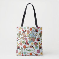 Niedliche Whimsical Ladybugs Glitzer Monogram