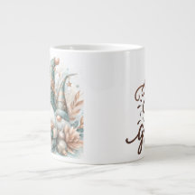 Niedliche Whimsischer Winter Gnome Aquarell Print