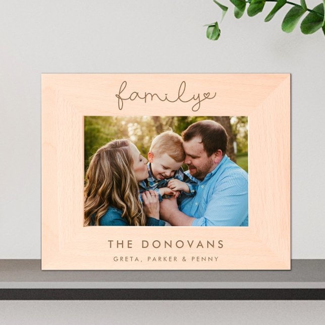 Niedliche Whimsistische Personalisiert Geätzte Rahmen (Von Creator hochgeladen)