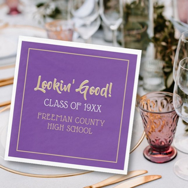 Niedliche Wiedersehen-Servietten Serviette (Von Creator hochgeladen)