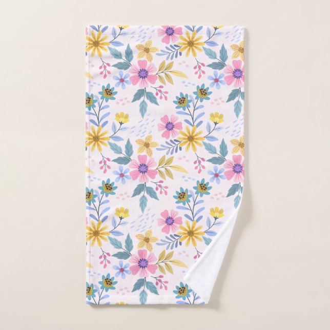Niedliche wilde Blume Handtuch (Handtuch)