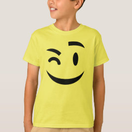 Niedliche Winde Emoji T-Shirt