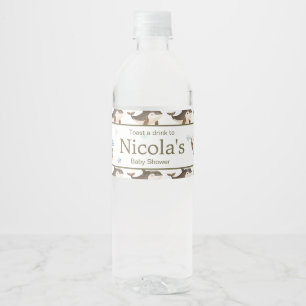 Niedliche Winter Arctic Whale Baby Dusche