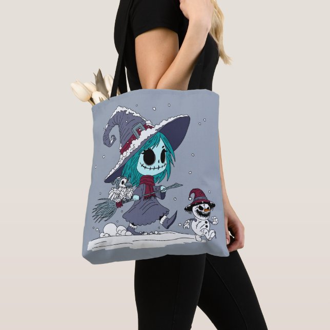 Niedliche Winterhexe Tasche (Von Nahem)