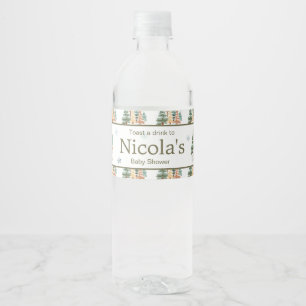 Niedliche Winterkaninchen Kinderdusche