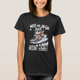 Niedliche Winterkatze - Frauenflüsterkatze - T - S T-Shirt