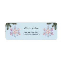 Niedliche Winterschneeflocken Niedliche Babydusche