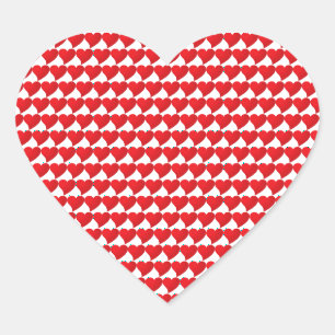 Niedliche, winzige Herzen, die das moderne Valenti Herz-Aufkleber