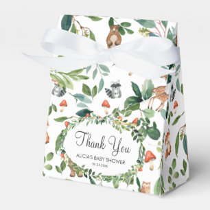 Niedliche Woodland Animals Kinderdusche Woods Viel Geschenkschachtel