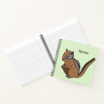 Niedliche Woodland Illustration Squirrel Chipmunk