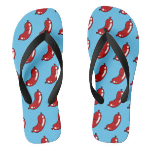 Niedliche Wurst Flip Flops