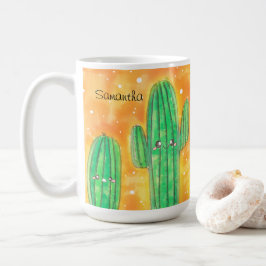 Niedliche Wüstenkaktus Kaffeetasse