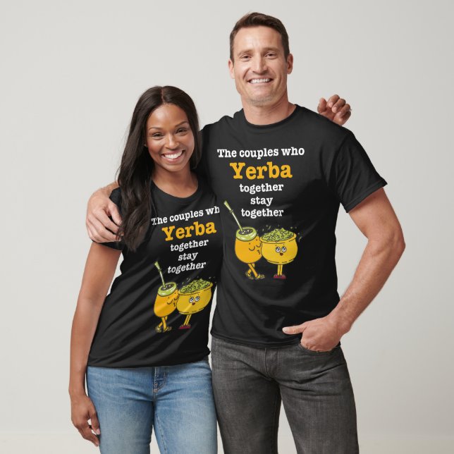 Niedliche YERBA MATÉ Paare T-Shirt (Unisex)