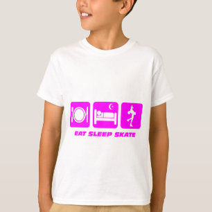 Niedliche Zahl Skaten T-Shirt