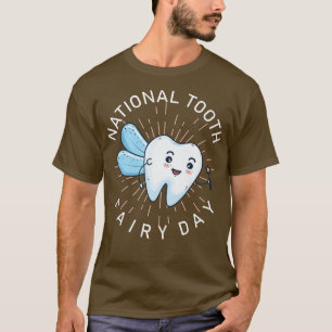 Niedliche Zahnseidenmatte für Zahnärzte und Zahnär T-Shirt