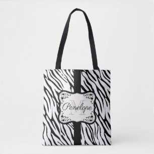 Niedliche Zebra Print Tasche
