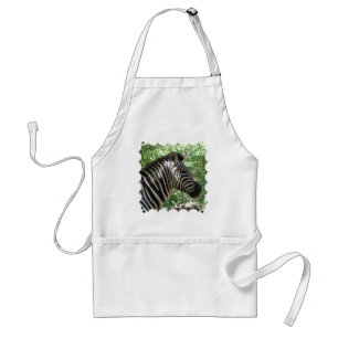 Niedliche Zebra-Schürze Schürze