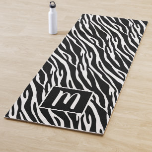 Niedliche Zebrastreifen-Muster für benutzerdefini Yogamatte