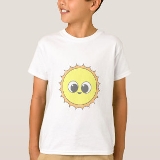 Niedliche Zeichnend Sonne T-Shirt