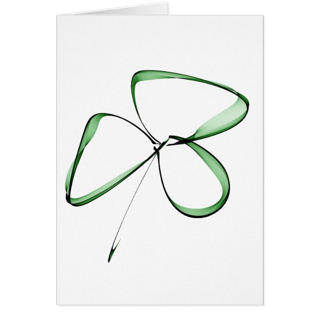 niedliche Zeichnung kleiner Klee (Vorne)