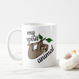 Niedliche Zeitung ist My Spirit Animal Kaffeetasse