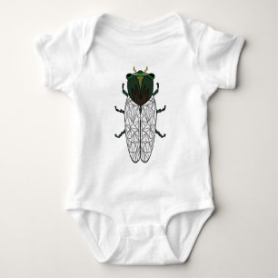 Niedliche Zikade Baby Strampler