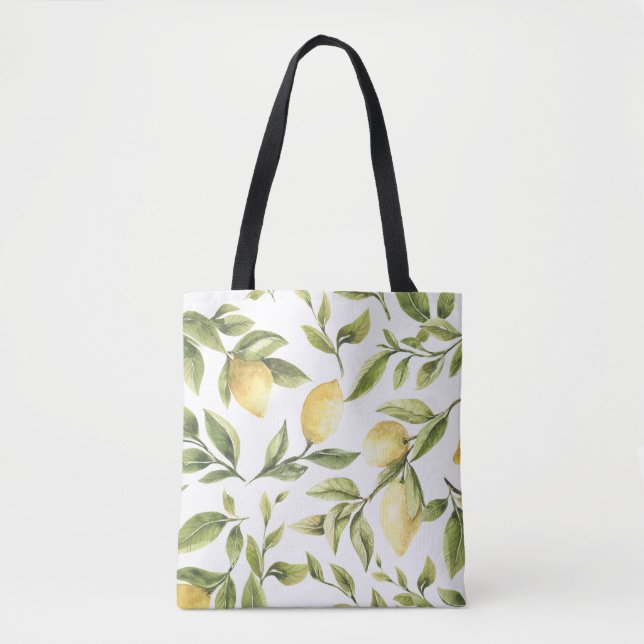 Niedliche Zitronenlemonen-Tasche Tasche (Vorderseite)