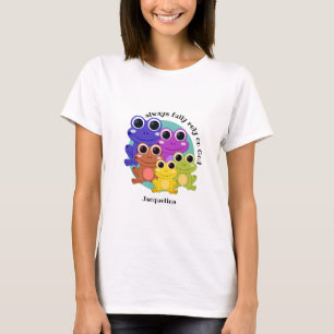 Niedliche Zollabfertigung: VOLLSTÄNDIG AUF GOD Chr T-Shirt