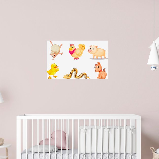 Niedliche Zuchtbetriebe und Heimtiere Poster (Von Creator hochgeladen)