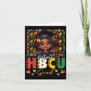 Niedliche Zukunft Hbcu Grad Melanin Black Girl Bla Karte
