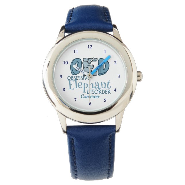 Niedliche Zwangsstörung Armbanduhr (Vorderseite)