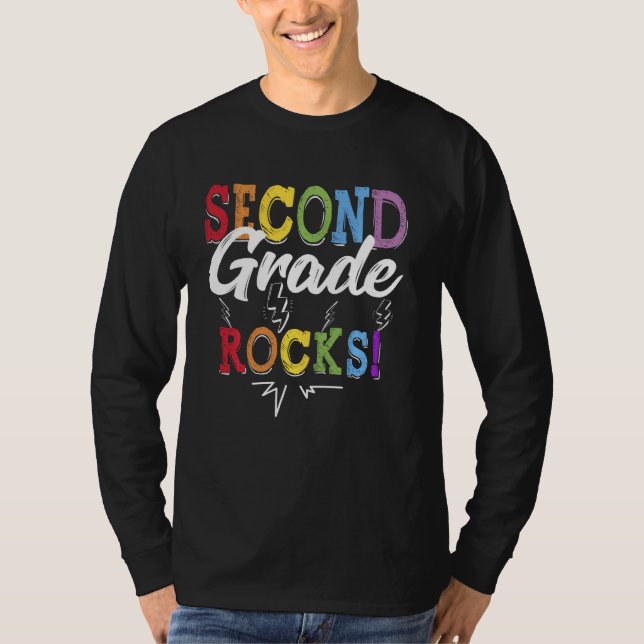 Niedliche Zweitklässler Team 2. Klasse Lehrer Stu T-Shirt (Vorderseite)