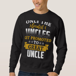 Niedlichen Beste Onkel werden zu großen Onkeln gew Sweatshirt