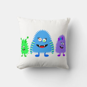Niedlichen kleine Monster Kissen