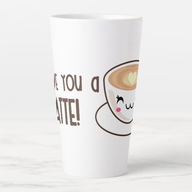 Niedlichen Lieben Milchtasse (Vorderseite)