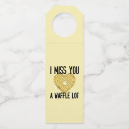 Niedlichen Vermisste Zitate, die ich dir verzeihe, Flaschenanhänger