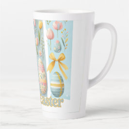 Niedlichen Vier vertikale Wasserfarbe Osterfeier Milchtasse