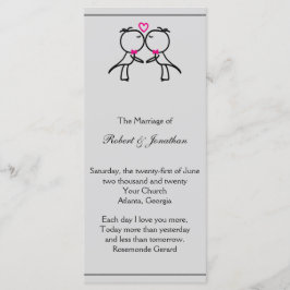 Niedlichen zwei Grooms küssen schwule Hochzeit Programm