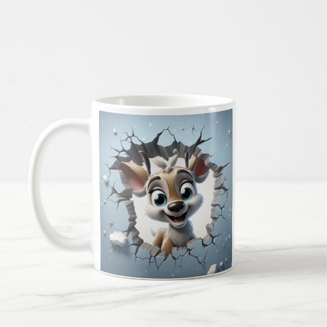 NIEDLICHER 3D-DECKKRACK KAFFEETASSE (Links)