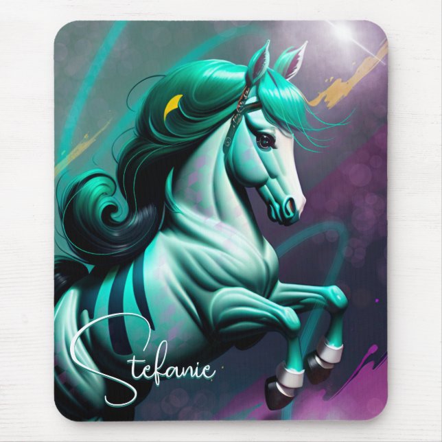 Niedlicher 3D-Spirit-Pony 24 Mousepad (Vorne)