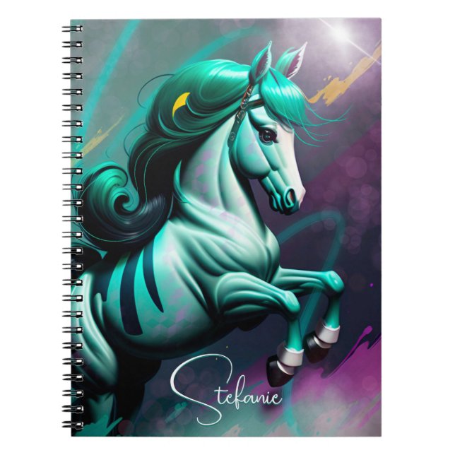 Niedlicher 3D-Spirit-Pony 24 Notizblock (Vorderseite)