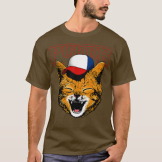 Niedlicher 80er Cat Funny Zitat Meme Geschenk für  T-Shirt